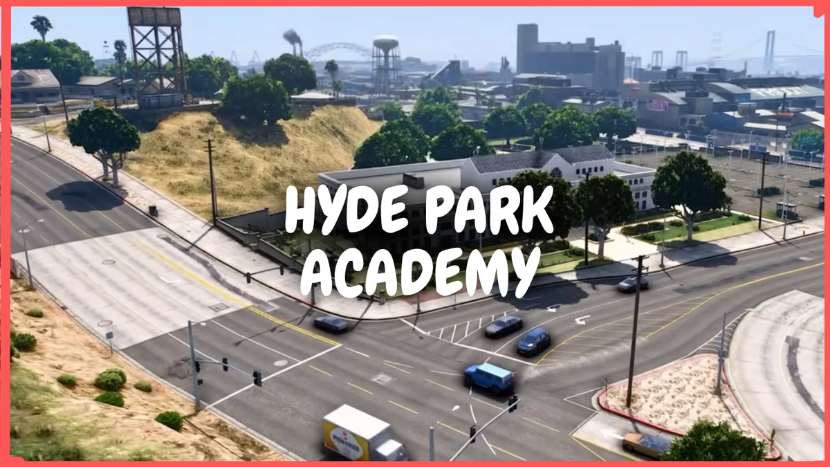 Hyde Park Academy & Football Field MLO FiveM | School Roleplay Bundle | Open Source